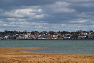 Blick vom Meet auf Yarmouth Nova Scotia Kanada