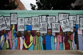 I am Man Mural in Memphis